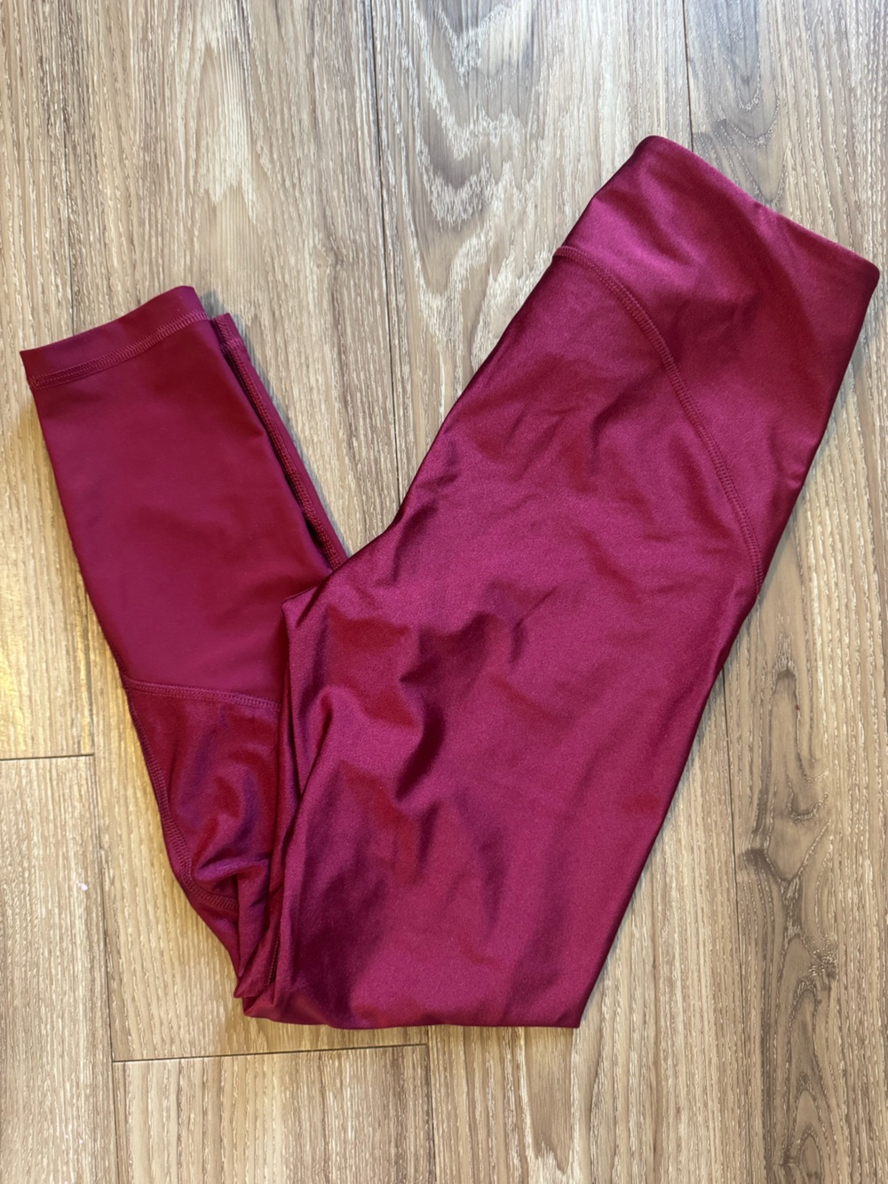 Old Navy Burgundy Girls Athletic Leggings